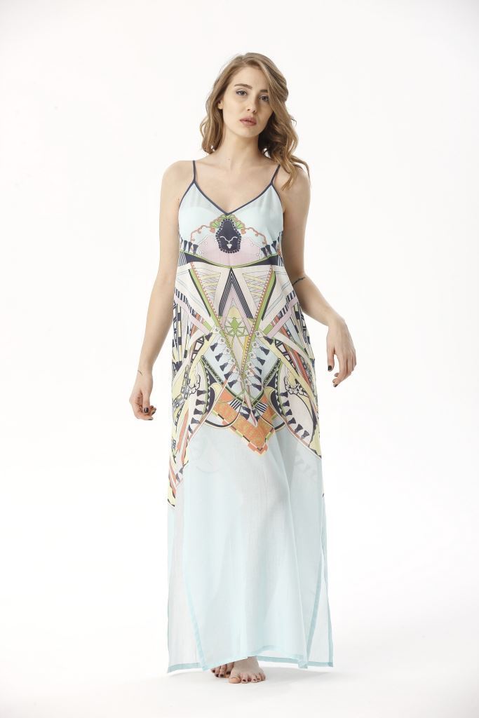 Picture of 17SFCT198 BEACH DRESS